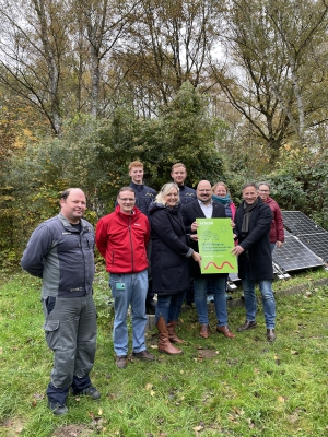 Solarstrom im Schulgarten